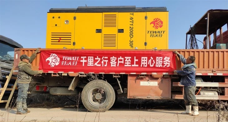 High Pressure Double-stage Diesel Mobile Air Compressors